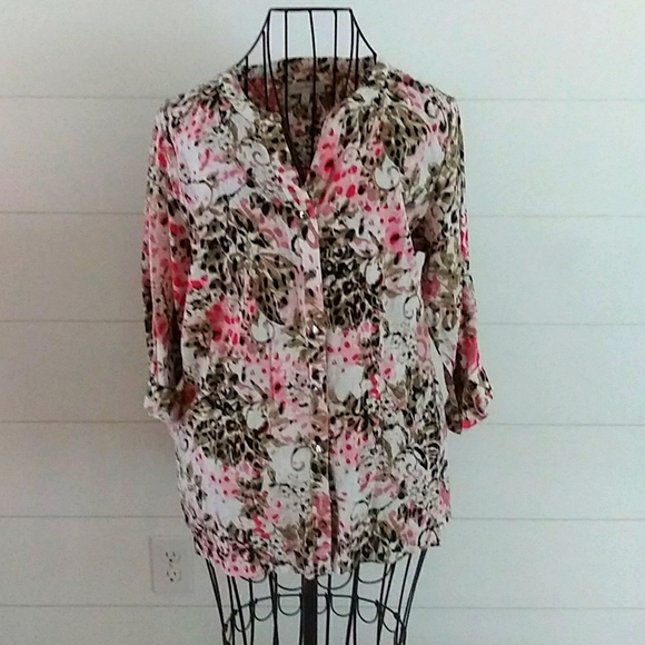 Coral Bay Tops - Ladies Coral Bay top size L NWOT
